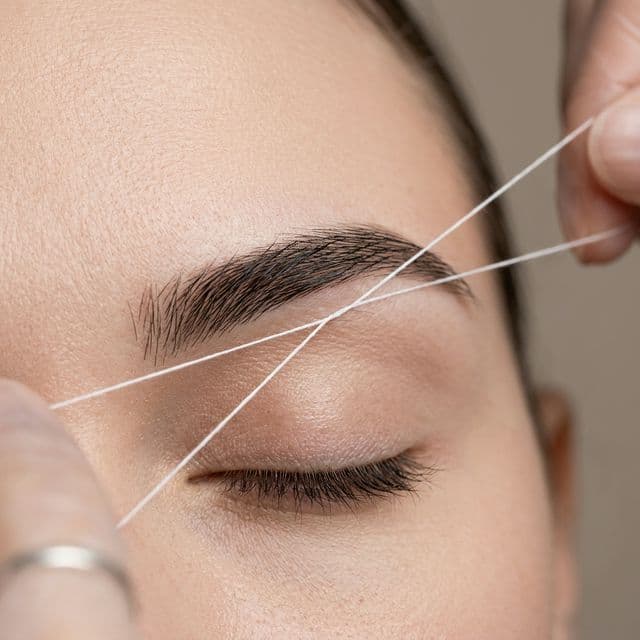 Eyebrow Threading